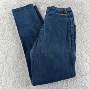 Vintage 90s Jordache Bareback Jeans Womens 10 Blue High Rise 26‎ x 29 Western
